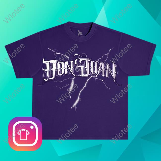 Maluma Merch Don Juan Vintage Purple Hoodie