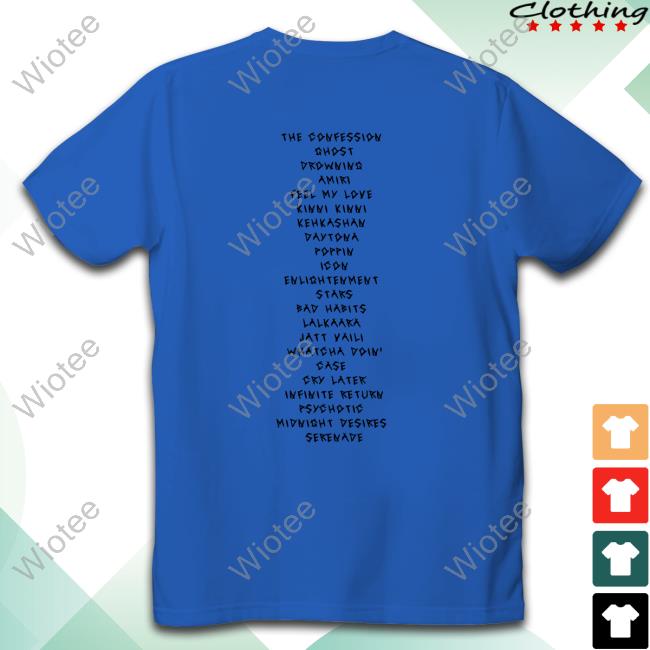 Diljit Dosanjh Ghost Tracklist Shirts Diljit Dosanjh Merch Diljit Dosanjh Ghost Tracklist Hoodie