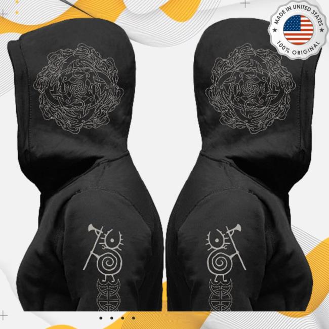 Official Amplified History Heilung Merch Futha Long Hoodie Official Amplified History Heilung Merch Futha Long Hooded Sweatshirt