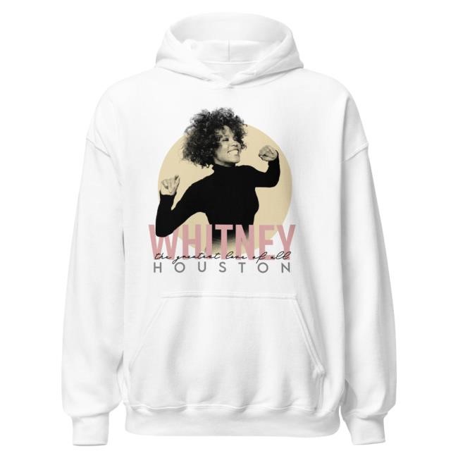 Official Whitney Houston Clothing Whitney Houston The Greatest Love Pullover Sweatshirt
