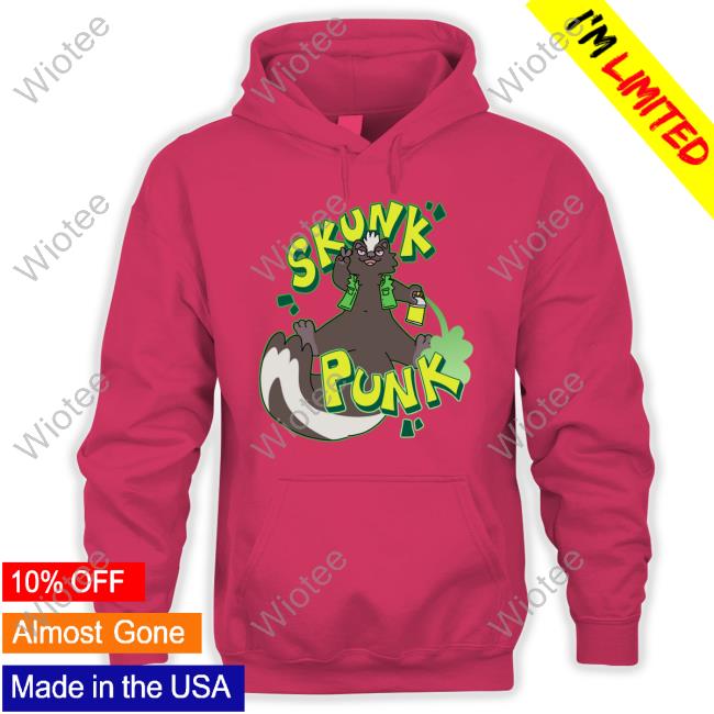 Official Skunk Punk Tee Clair Ccartstuff Skunk Punk T Shirt