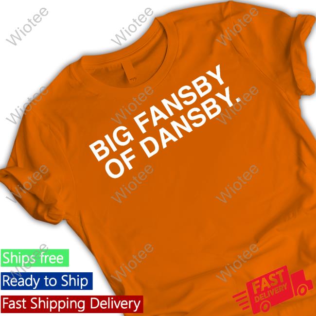 Big Fansby Of Dansby Shirt Blue Obvious Shirts Shop Big Fansby Of Dansby Tee irt Cubs Con
