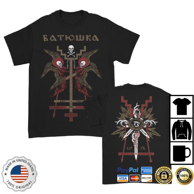 Official Kings Road Merch Store Batushka Angel Attractive Shirt (Black) Kings Road Shop