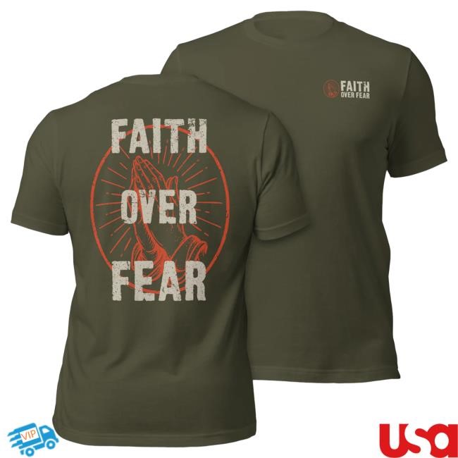 Official 717 Supply Store Shop Faith Over Fear Tees