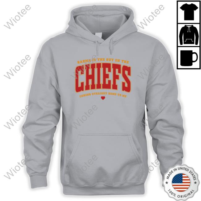 Official Wildpoppylanestudio Karma Is The Guy On The Chiefs Coming Straight Home To Me Shirt Official Taylor Swift Karma Is The Guy On The Chiefs Coming Straight Home To Me Sweatshirt