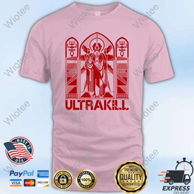 Official Keygen Church Ultrakill T Shirt Official Keygen Church Ultrakill Shirts