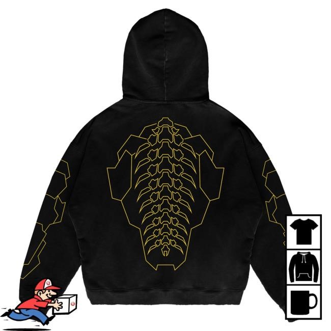 Bold Graphic Cloudeelle Cyberspine Zip-Up Capsule Original