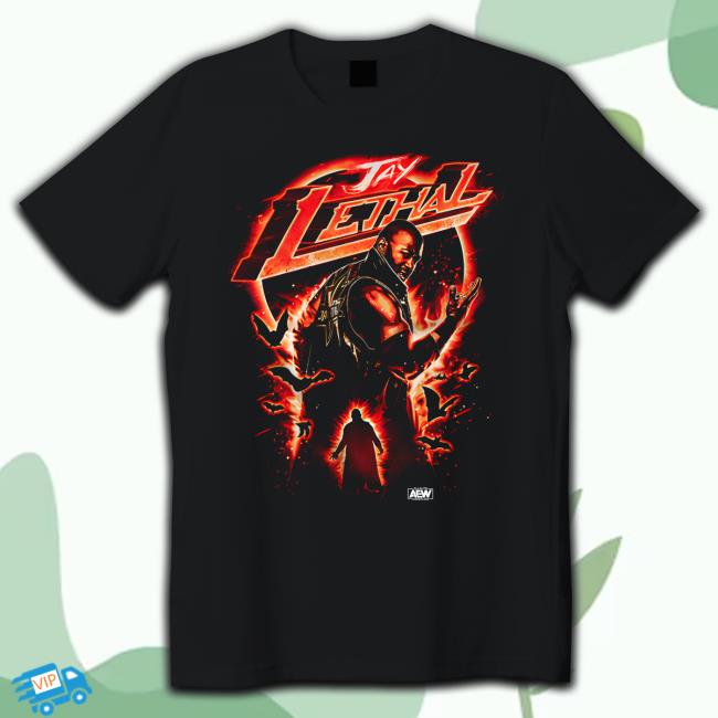 Shop Aew Jay Lethal Lethal Halloween TShirt Jay Lethal Lethal Halloween T Shirt