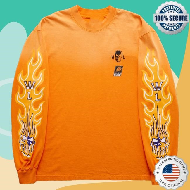 Phoenix Suns Long Sleeve Shirt | Warren Lotas Official Warren Lotas Merch Shop Phoenix Suns Long Sleeve Tee | Warren Lotas