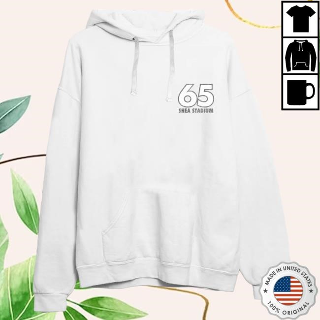 Premium Shea Stadium Anniversary White Hoodie By The Beatles