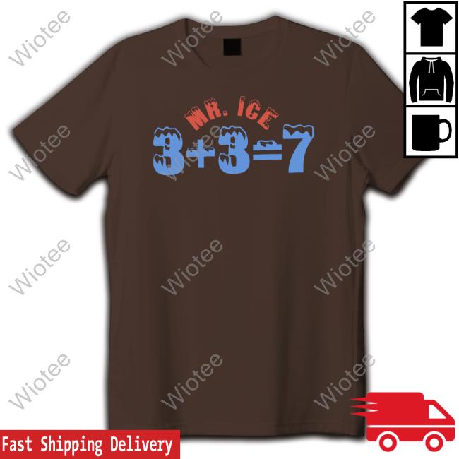 Barstool Sports Mr Ice 3+3=7 T Shirt Elio Imbornone Elio Imbornone Mr Ice 3+3=7 TankTop