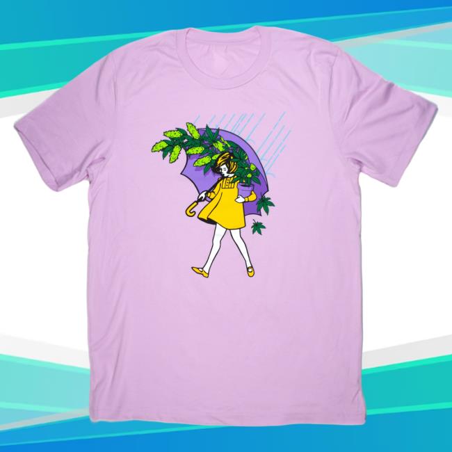 Slinger Apparel Store Shop Emerald Girl T-Shirt Lilac Pyroscopic
