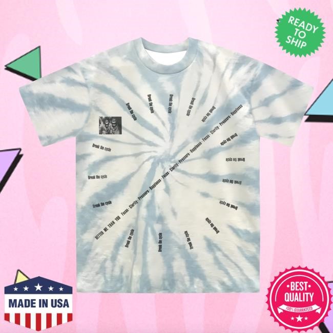 Break The Cycle Tie Dye New T-Shirt Big Sean | Official Store