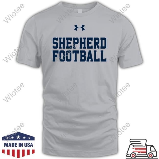 Travis Bagent Under Armour Shepherd Football Hoodie Andrew Siciliano Travis Bagent Under Armour Shepherd Football T-Shirt
