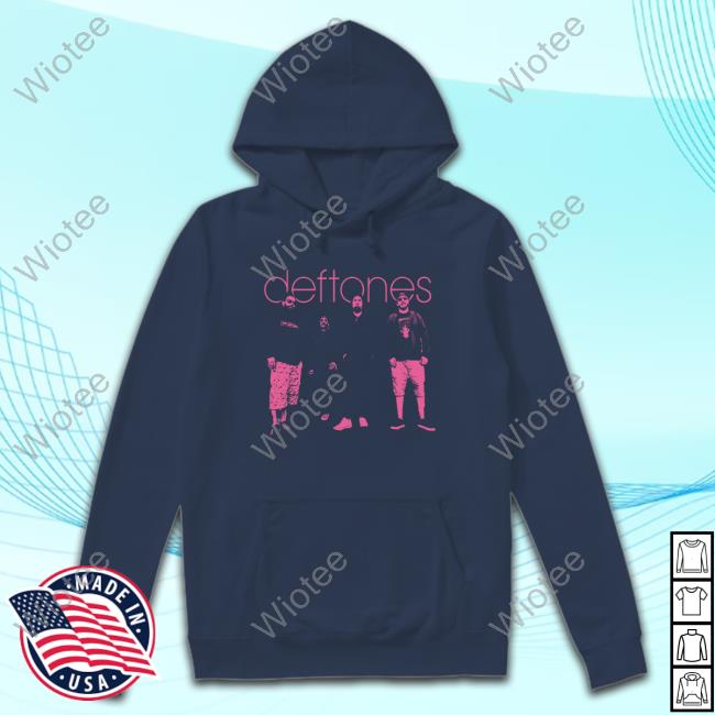 Official Pink Band Photo Tees Official Deftones Merch Pink Band Photo Tees
