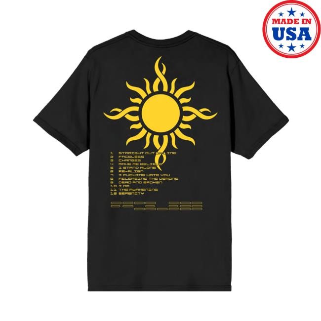Godsmack Godsmack Faceless Shirt Godsmack Merch
