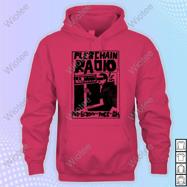 Lightning Store PLEBCHAIN Radio Grape T-Shirt PLEBCHAIN Radio Grape Shirt