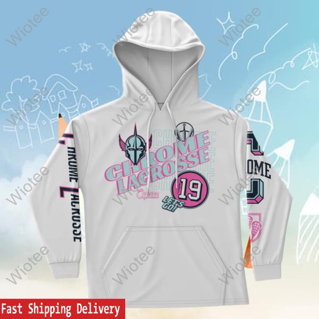 Official Premier Lacrosse League Shop Chrome All Over Print Crew neck Sweatshirt