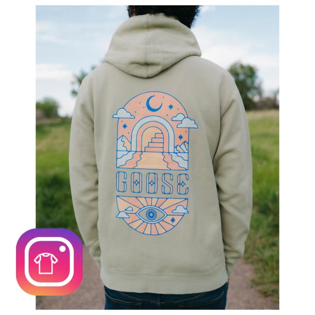 Goose The Band Goose Merch Reflection Pullover Hot Hoodie