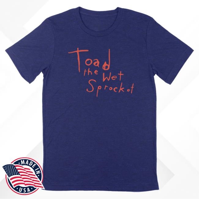 Official Toad The Wet Sprocket Dulcinea Navy T Shirt