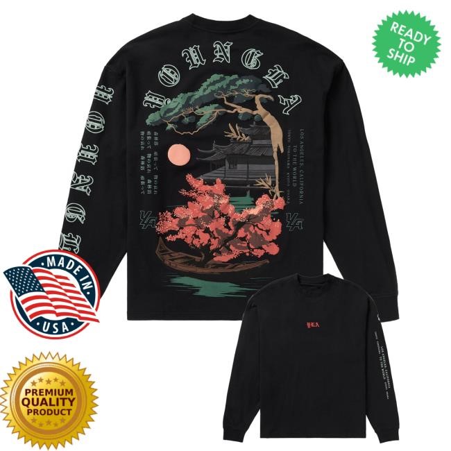 Youngla Apparel Merch 8038 - Tokyo Bonsai Art L/S Tee Youngla