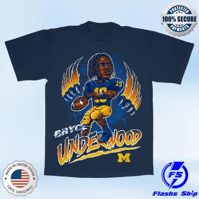 Official Kiwiclo X Bryce Underwood Navy New Shirt