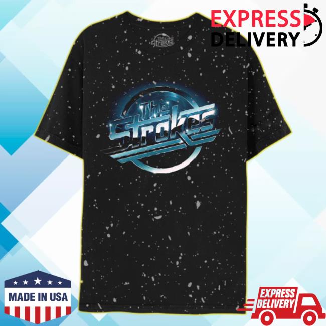 Official The Strokes Magna Splatter Paint Tee