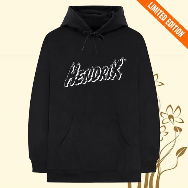 Jimi Hendrix Flame Hoodies