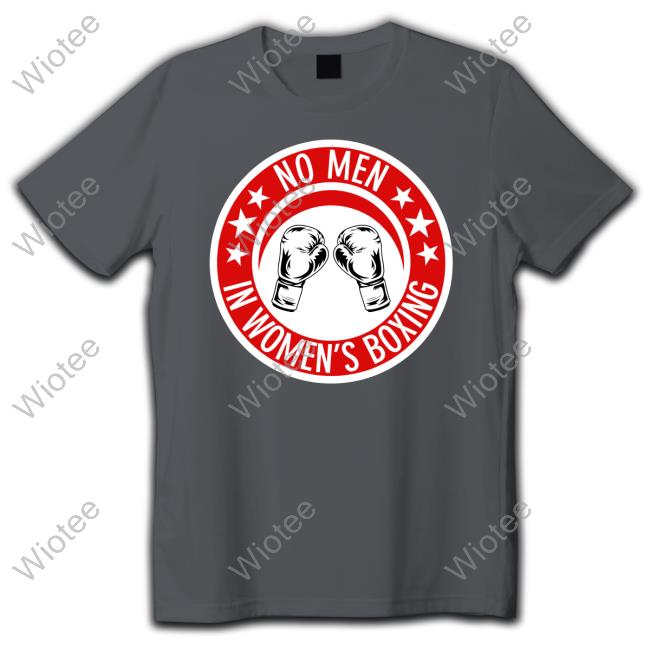 No Men In Women's Boxing Tee
