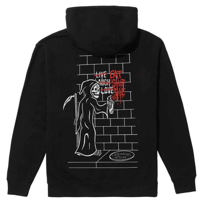 Official Lurking Class Clothing Merch Shop Eat Shit Die Hoodies - Black LurkingClass