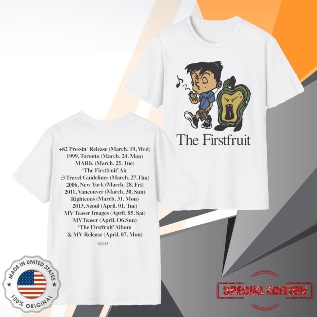 The Firstfruit Tee - Mark Lee First Fruit Album Merch