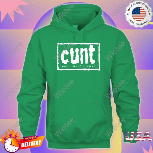 Cunt Can U Not Thanks Black Shirt Sheikah Cunt Can U Not Thanks Tee