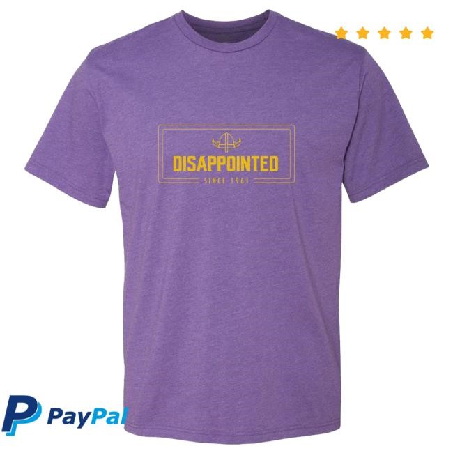 Disappointed Since 1961 Shirt