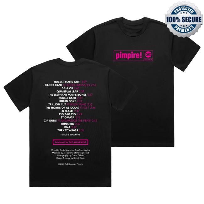 ALC Records Pimpire! Shirt ALC Records ALC Records Pimpire! S/S Tee ALC Records