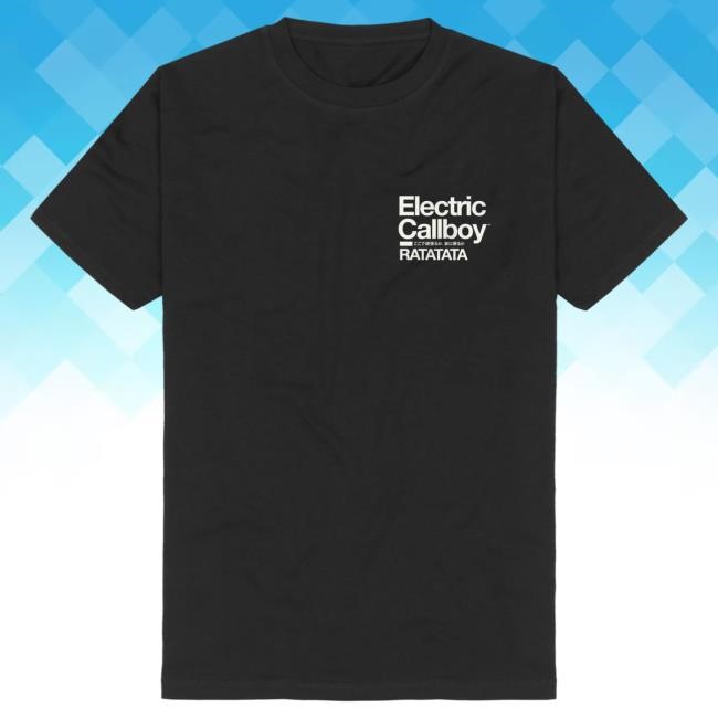 Official Electric Callboy Merch Electric Callboy Ratatata Disco Tees