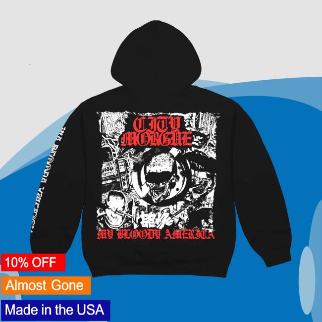 City Morgue Clothing Merch Shop Punk Crew neck Sweatshirt Citymorgueofficial Official Punk Sweatshirt