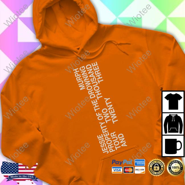 Official Property Of The Drowning Tour Hat Jessie Murph Property Of The Drowning Tour Crewneck