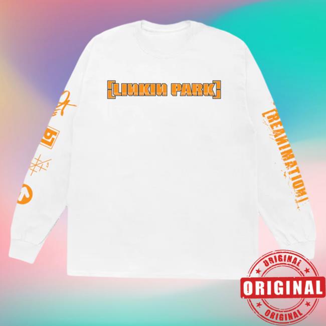 Official Reanimation Robot Sketch White Longsleeve