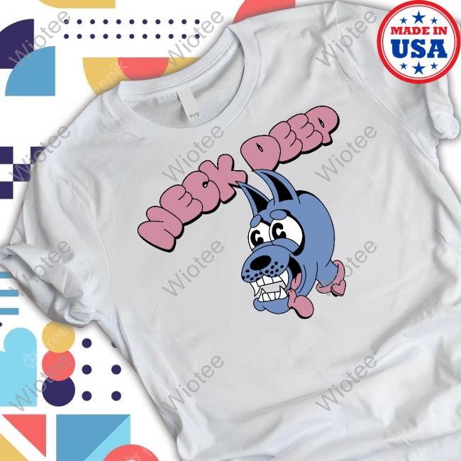 Official Neck Deep Doggo White Tee