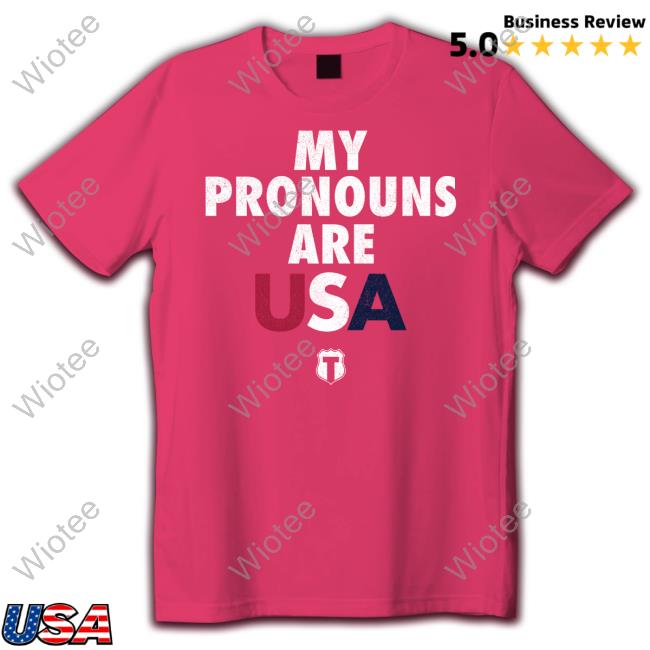 My Pronouns Are Usa New Shirt The Officer Tatum My Pronouns Are Usa Shirt