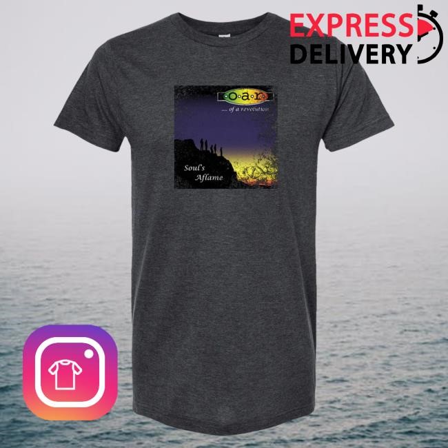 Official O.A.R. Merch O.A.R. Soul's Aflame Album Hot Shirt