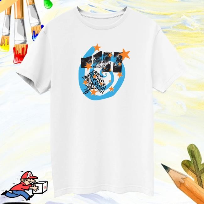 Official Jiberish Merch Biophilia Supima Navy Shirts
