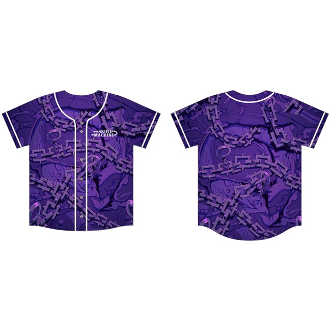 Official Btsm Merch Store Shop Black Tiger Sex Machine Skull Machine - Chain Jersey Shirt 2024