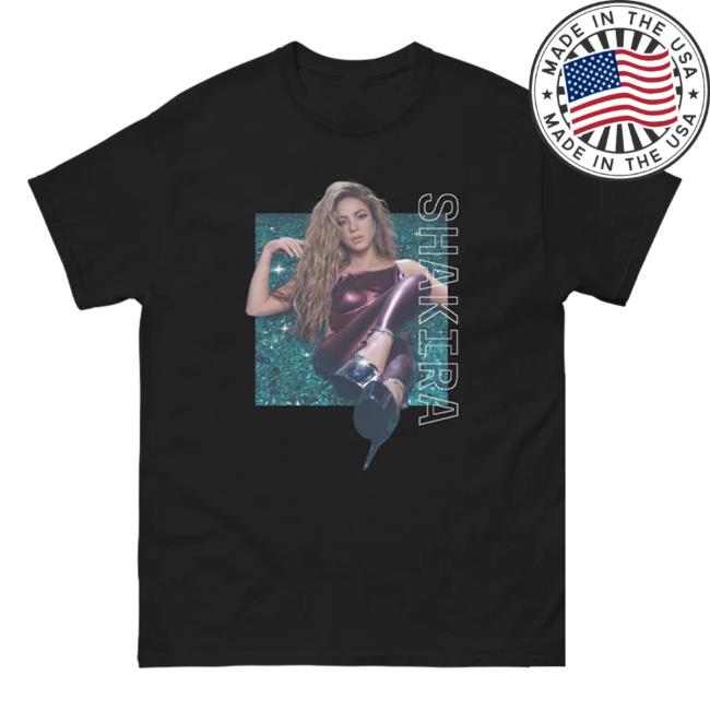 Official Shakira Store Shop Merch Exclusive Emerald Tshirt