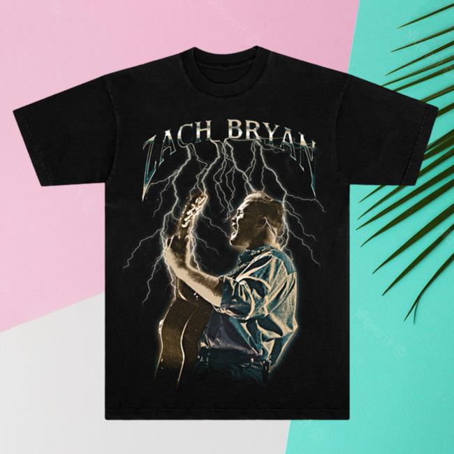 Lightning Tees Zach Bryan Official Shop Merch