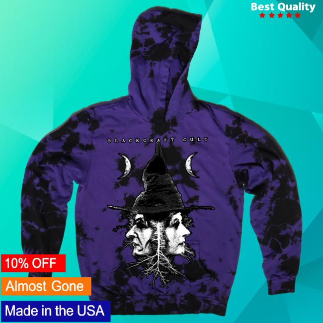 Blackcraft Cult Clothing Store BlackcraftCult Duality - Kids Purple Lightning Dye Crew neck