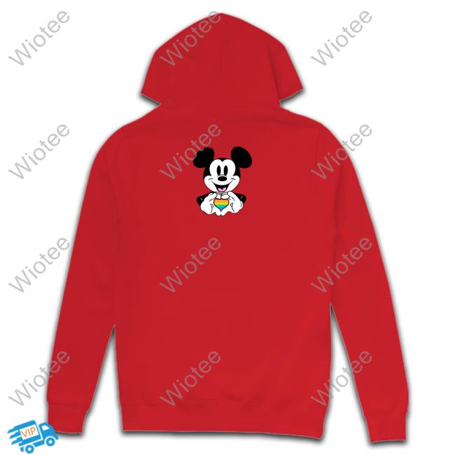 Taehyung Mickey Mouse Pullover Hoodie Mickey Mouse Pullover Tee Shirt