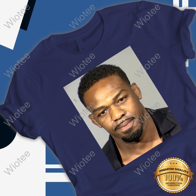Jon Jones Mugshot T-Shirt Official Jon Jones Mugshot Tee Shirt