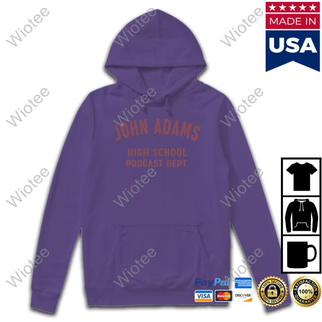 Official Pod Meets World Merch Podmeetsworldshow John Adams High School Podcast Dept T Shirt John Adams High School Podcast Dept T Shirt