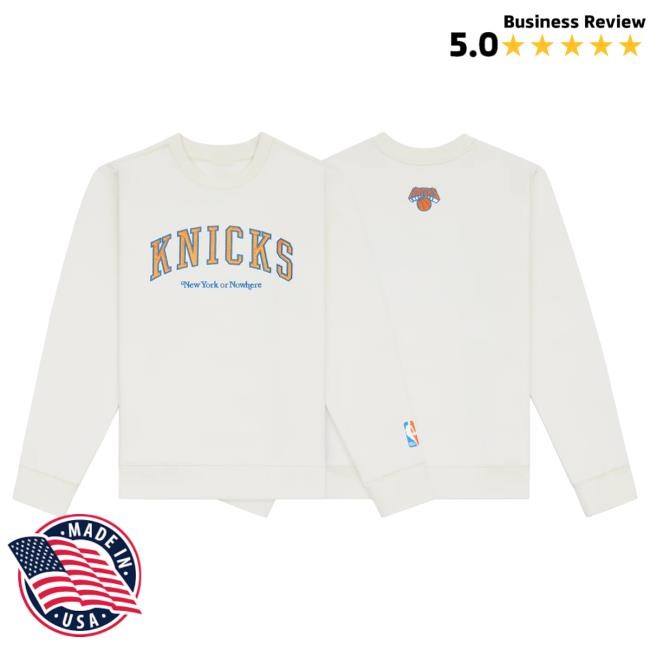 Official Msg Merch Store Shop New York Knicks NYON x Knicks Alumni Crewneck Official Msg Merch Store Shop New York Knicks NYON x Knicks Alumni Sweater
